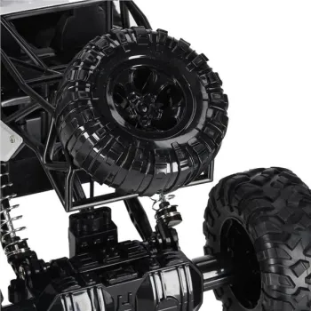 Samochód zdalnie sterowany na pilota RC Rock Crawler 1:12 4WD METAL srebrny-914574