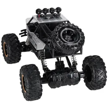 Samochód zdalnie sterowany na pilota RC Rock Crawler 1:12 4WD METAL srebrny-914571