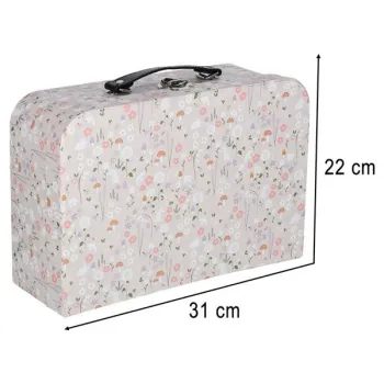 Domek dla lalek w walizce akcesoria drewniane mebelki-914853