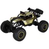 Samochód zdalnie sterowany 2,4GHz 1:8 51cm metal złoty-915467