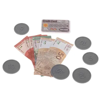 Kasa fiskalna sklepowa interaktywna skaner waga koszyk monety mikrofon światło dźwięk-915349