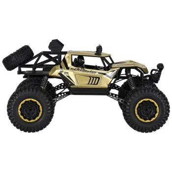 Samochód zdalnie sterowany 2,4GHz 1:8 51cm metal złoty-915470