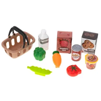 Kasa fiskalna sklepowa interaktywna skaner waga koszyk monety mikrofon światło dźwięk-915350