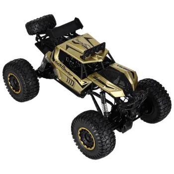 Samochód zdalnie sterowany 2,4GHz 1:8 51cm metal złoty-915468