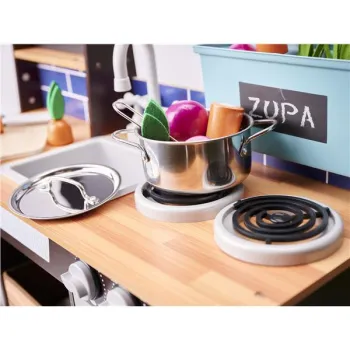 Kuchnia dla dzieci drewniana MDF z akcesoriami LOFT XXL 96cm-927711