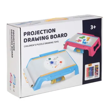 Projektor rzutnik stolik do rysowania karty niebieski-927399