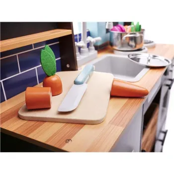 Kuchnia dla dzieci drewniana MDF z akcesoriami LOFT XXL 96cm-927712