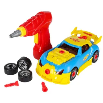 Samochód sportowy do rozkręcania konstrukcyjny do tuningu światło dźwięk-927377