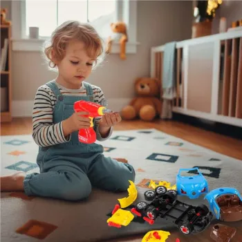 Samochód sportowy do rozkręcania konstrukcyjny do tuningu światło dźwięk-927380