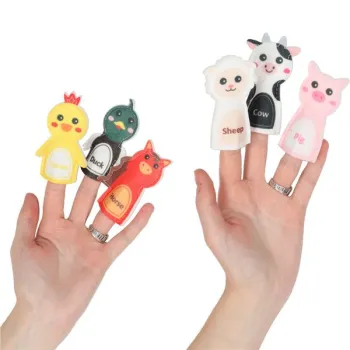 Książeczka sensoryczna edukacyjna manipulacyjna farma-929430