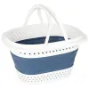 Kosz na pranie składany silikonowy duży koszyk 32L-930355
