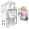Regał na książki dla dzieci półka domek na zabawki 2w1 LULILO CALLA 116cm XXL-930802