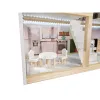 Domek dla lalek drewniany LULILO FLORO boho LED 78cm-930509