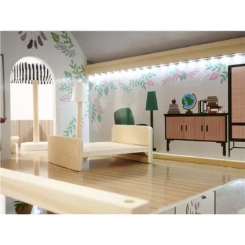 Domek dla lalek drewniany LULILO FLORO boho LED 78cm-930513