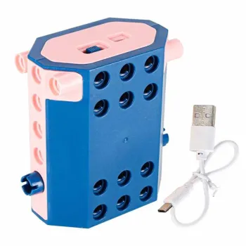 Klocki konstrukcyjne do budowania ruchome z silnikiem 116 elementów-932491