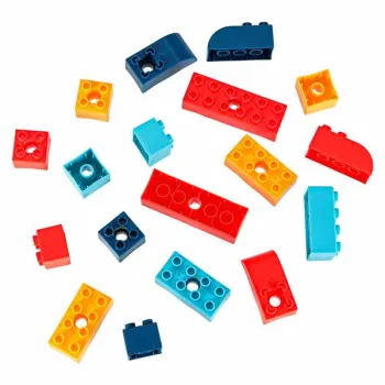 Klocki konstrukcyjne do budowania ruchome z silnikiem 116 elementów-932490