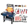 Warsztat zestaw majsterkowicza stolik + narzędzia 65el.-937066